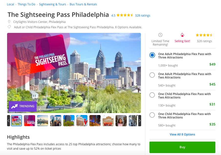 groupon sightseeing pass